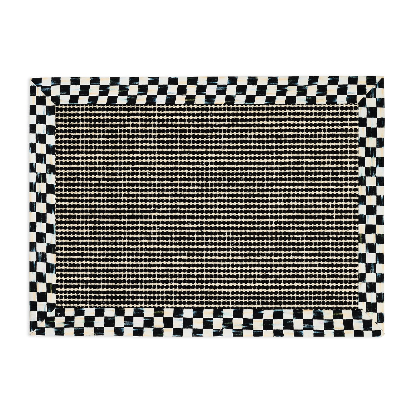 Courtly Check Sisal Dot 2¡ä x 3¡ä Rug