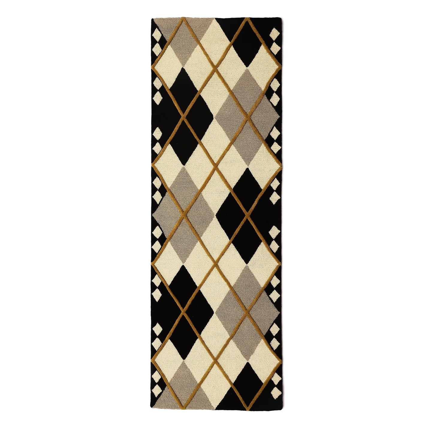 Cream Argyle 2¡¯6¡å x 8¡ä Runner