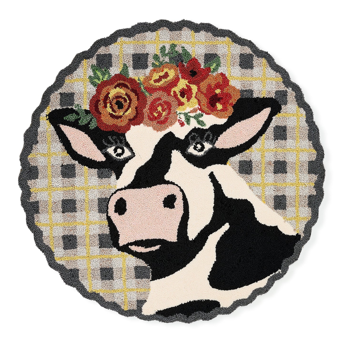 Farmhouse Frida Cowlo 3¡ä Round Rug