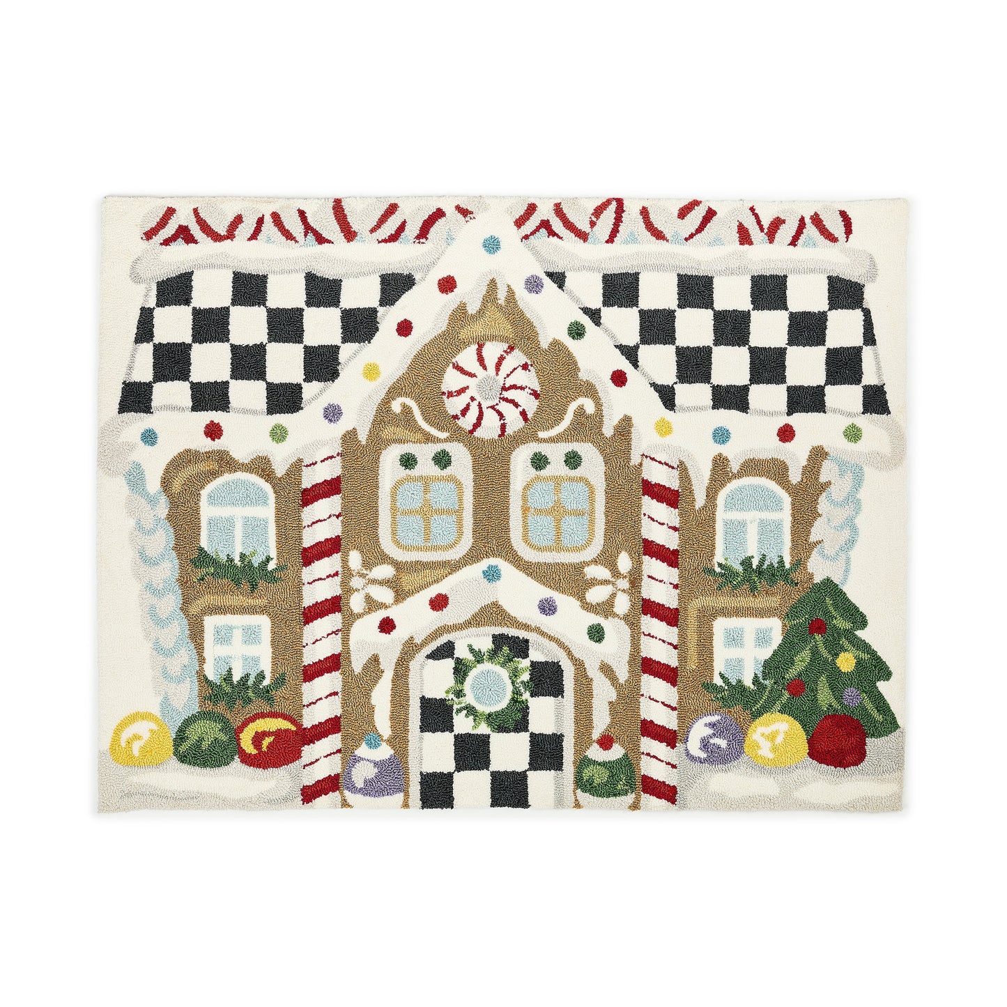 Gingerbread House 3¡ä x 5¡ä Rug