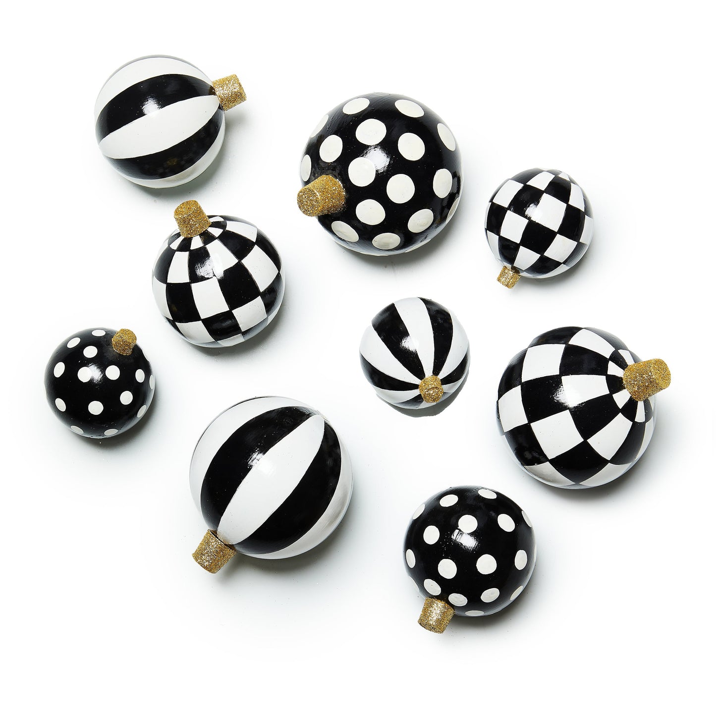Courtly Ornament Bowl Fillers, Set of 9