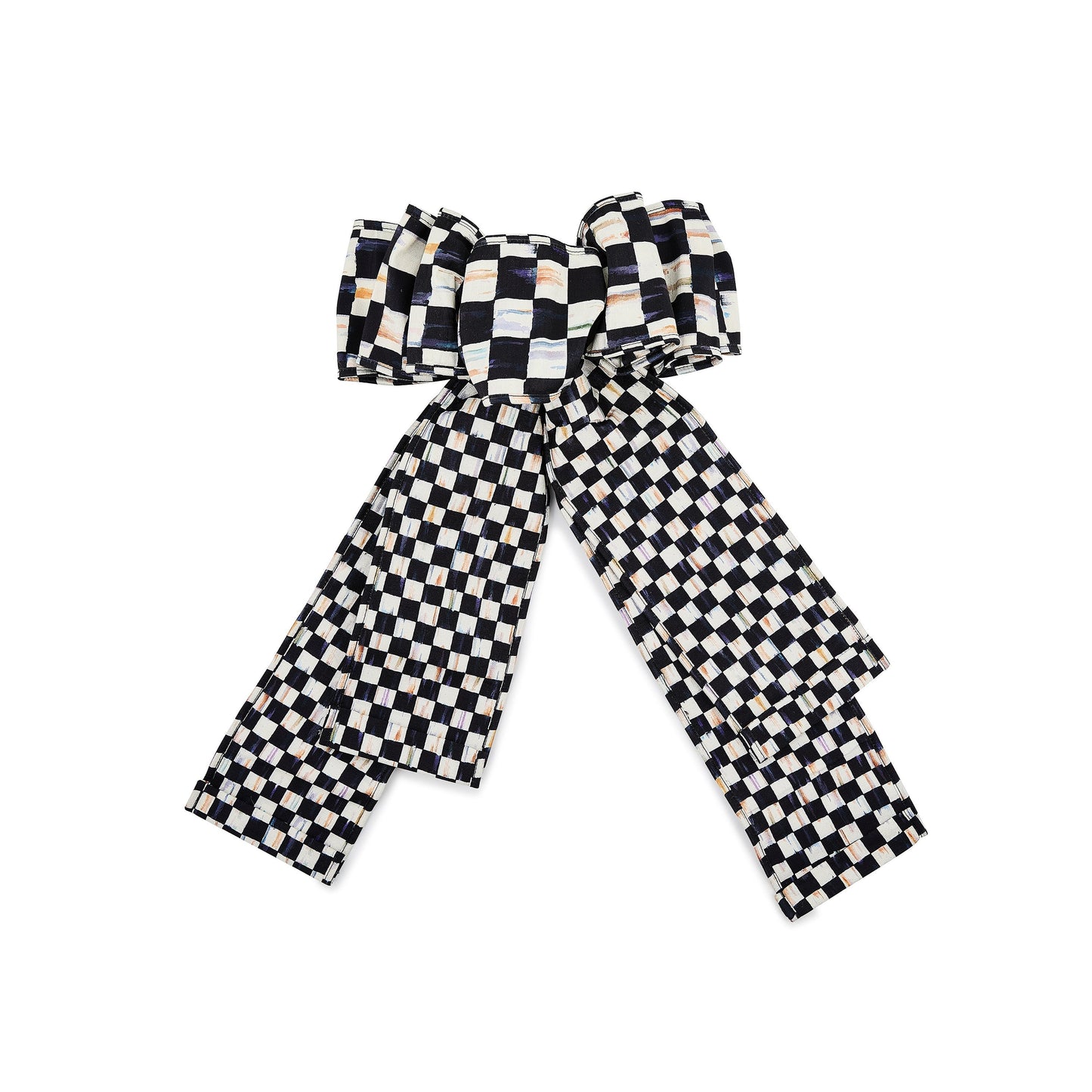Courtly Check Elegant Bow