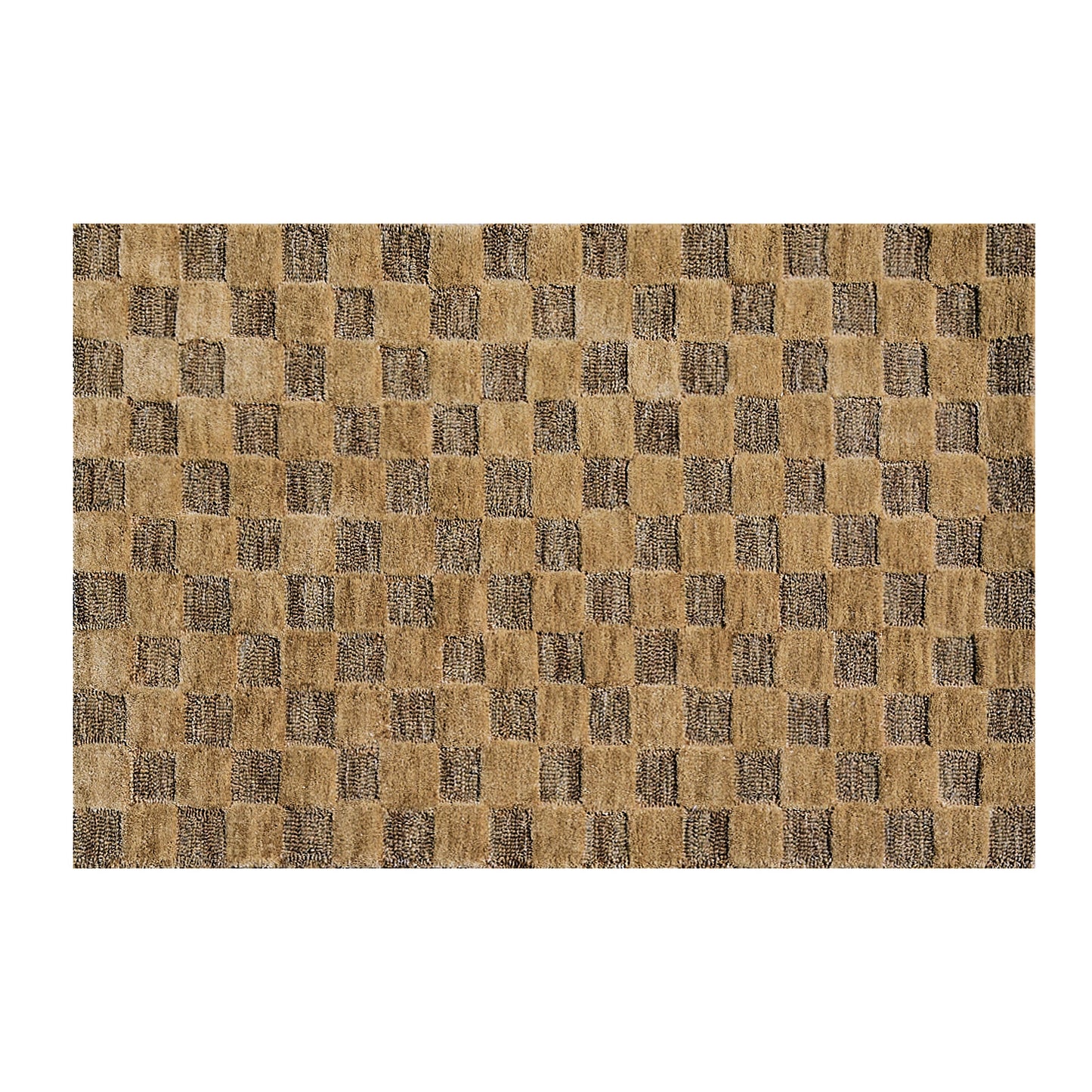 Cocoa Checkerboard 2¡¯3¡å x 3¡¯9¡å Rug