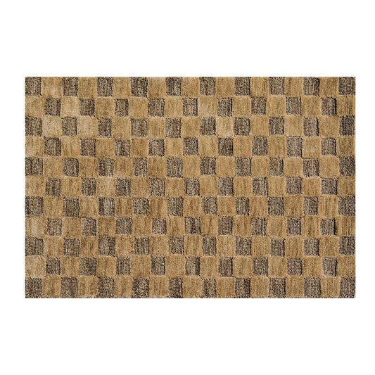 Cocoa Checkerboard 2¡¯3¡å x 3¡¯9¡å Rug