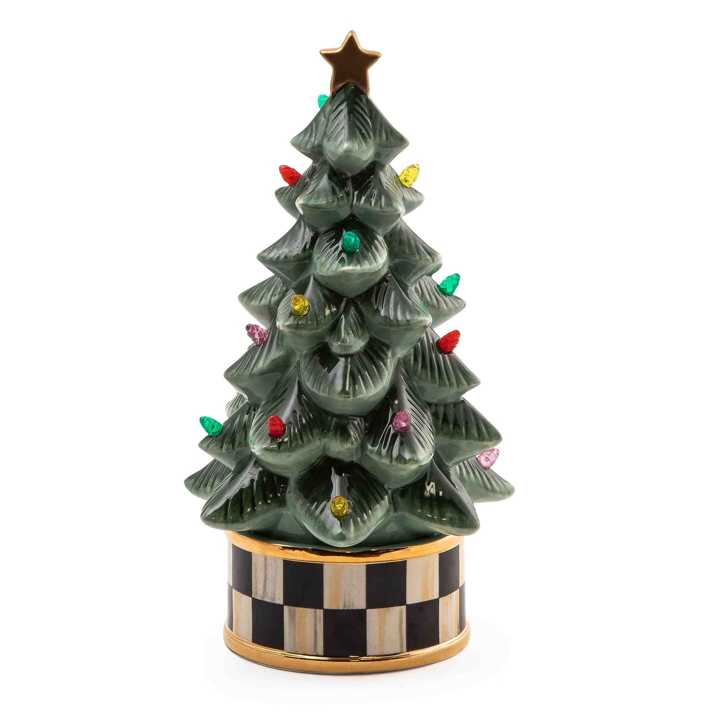 Granny Kitsch Illuminated Retro Tree