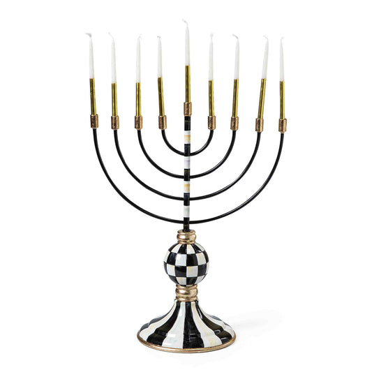 Courtly Menorah
