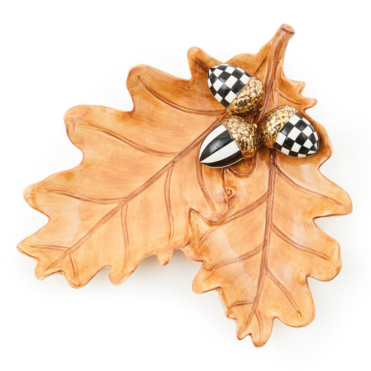 Autumnology Oak Leaf &amp; Acorn Tray