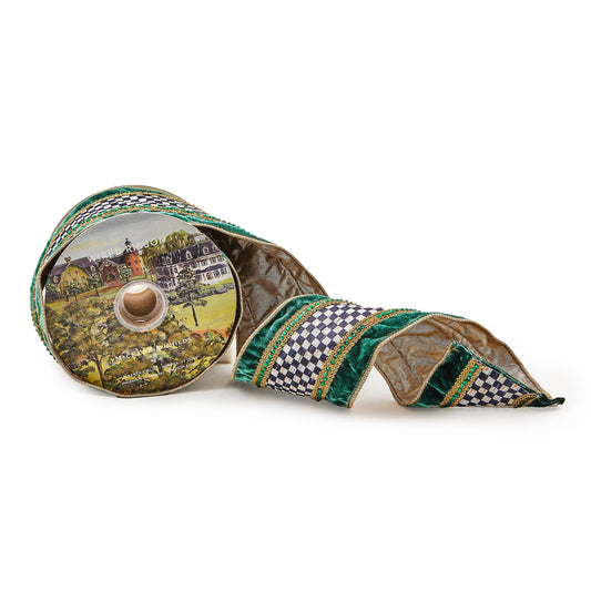 Emerald Luxe 4″ Ribbon