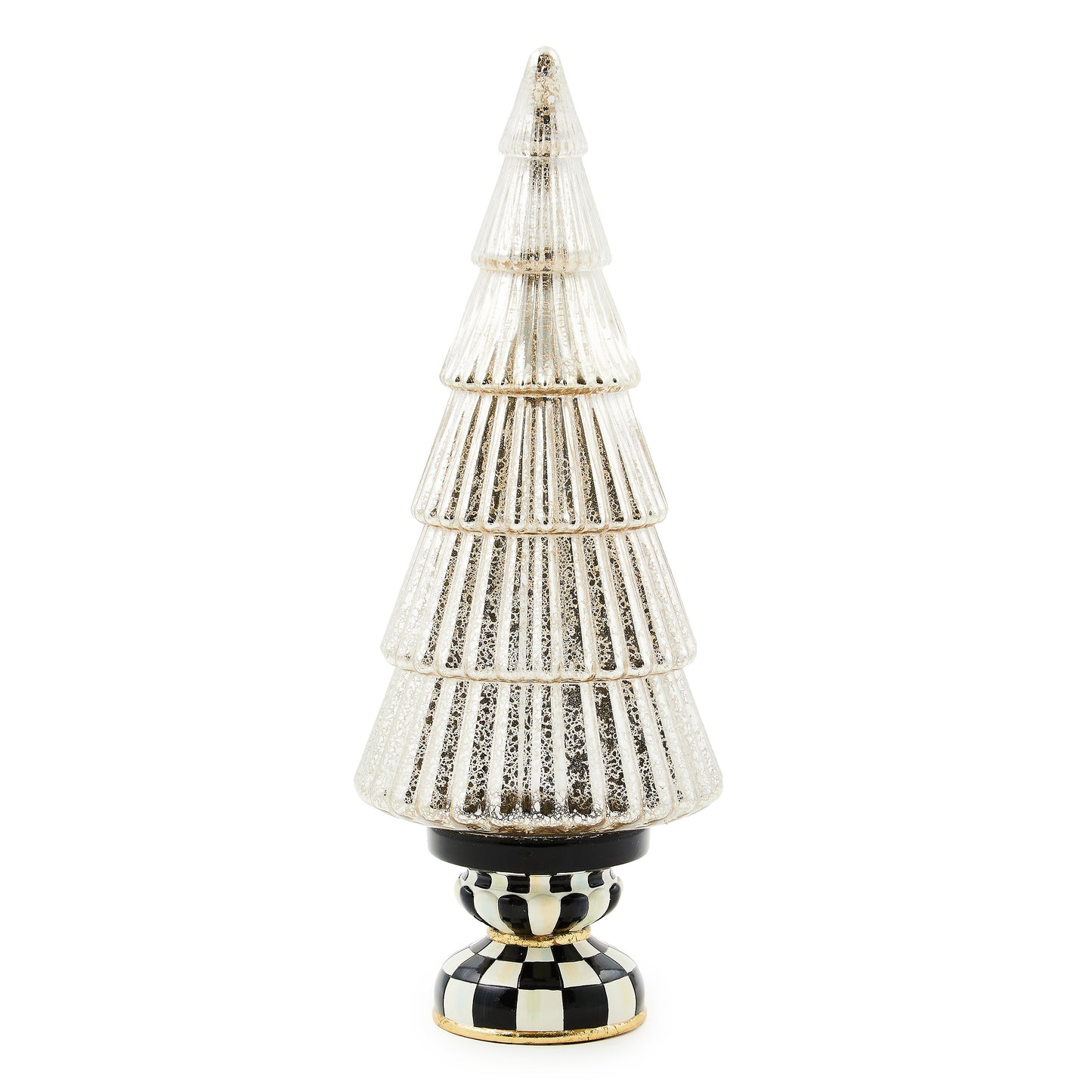 Crystal Palace Illuminated Tall Glass Tree
