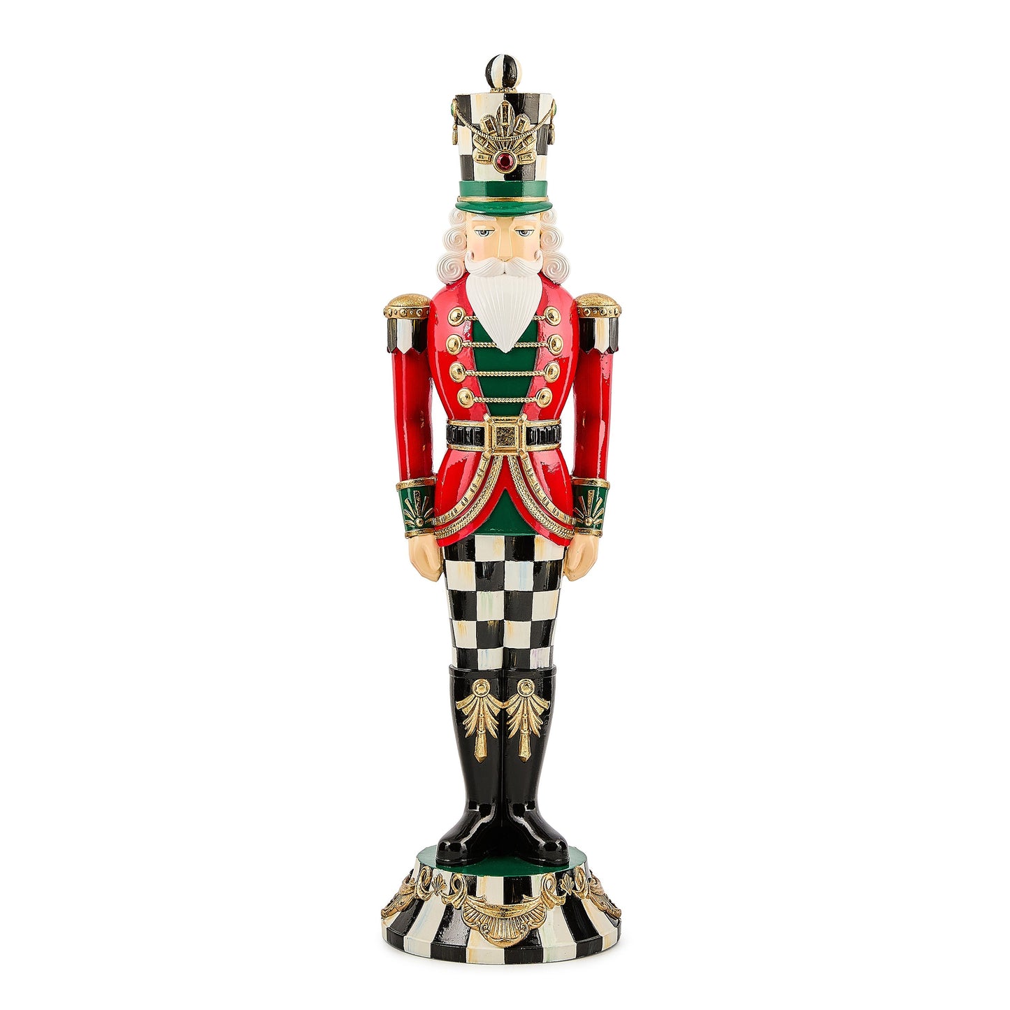 Courtly Classic Resin Nutcracker
