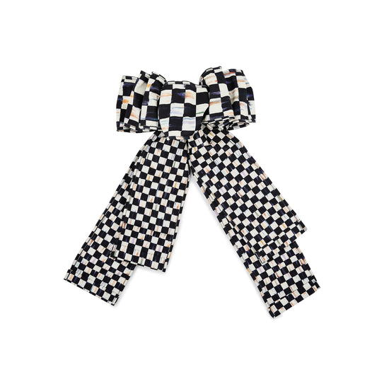 Courtly Check Elegant Bow