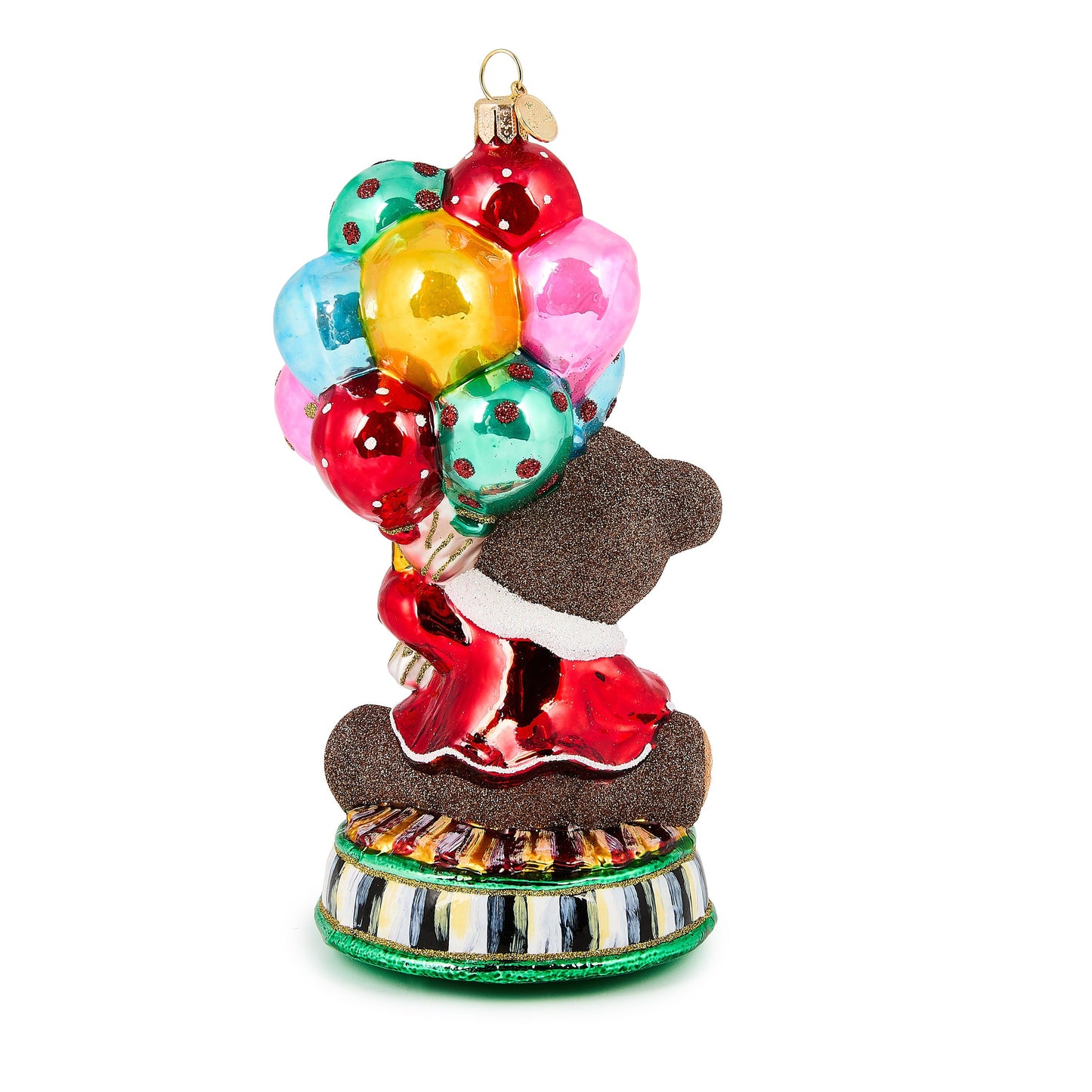 Baby¡¯s 1st Balloon Bear Glass Ornament
